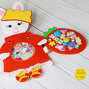 Куклы и игрушки handmade. Livemaster - original item Seeker Toy: Bunny. Handmade.