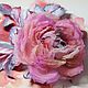 Order Rose silk. fantasy flowers. Livemaster. . Brooches Фото №3