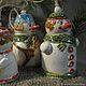 Bell-Christmas toy ' Snowman'. Snowmen. ceramic-alina (ceramic-alina). Online shopping on My Livemaster.  Фото №2