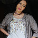 Embroidered women's set-sundress and linen shirt, Sundresses, Vinnitsa,  Фото №1