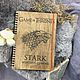 Game of Thrones/ stark House/ Wooden notebook / Sketchbook. Sketchbooks. geekwoodxyz. Online shopping on My Livemaster.  Фото №2