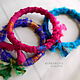Textile bracelets silk boho 'Carnival'. Bead bracelet. Komarova Galina rusvoilok. Online shopping on My Livemaster.  Фото №2