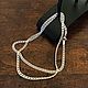 Silver chain neck. Made in Italy.  Silver 925 sample, Chain, Turin,  Фото №1