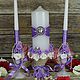 Candle wedding. Wedding Candles. NaiLiya (dizain-bokalov). Online shopping on My Livemaster.  Фото №2