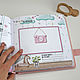 Розовый фотоальбом для девочки с лисичкой, от 0 до 3 лет. Подарок новорожденному. Фотоальбомы Baby-Natra. Ярмарка Мастеров.  Фото №4