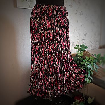 Одежда ручной работы. Ярмарка Мастеров - ручная работа Юбка гофре-жатка.. Handmade.