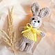 A gift for the birth of a girl, a rabbit symbol of the year 2023 as a gift, , Moscow,  Фото №1
