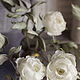 Розы 'Флирт' цветы из ткани. Цветы. Евгения 'HAT TIME' шляпы и цветы. Ярмарка Мастеров.  Фото №5