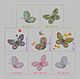 Machine embroidery designs `Spring Butterflies` Each element is free to fit in a frame of 180 x 130 mm.
Formats: dst exp pes hus jef jef + vip vp3 xxx