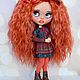 Blythe Кукла Блайз Custom blythe doll. Кукла Кастом. Semirablythe. Интернет-магазин Ярмарка Мастеров.  Фото №2