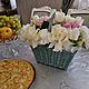 Корзина для цветов. Корзины. AG_Home decor - Товары для вашего уюта и комфорта. Ярмарка Мастеров.  Фото №4