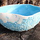 Ceramic bowl 'Turquoise ice'. Bowls. author's ceramics. My Livemaster. Фото №6