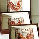 Trays boxes in a set of 3 pieces berries tray solid wood, Trays, Moscow,  Фото №1