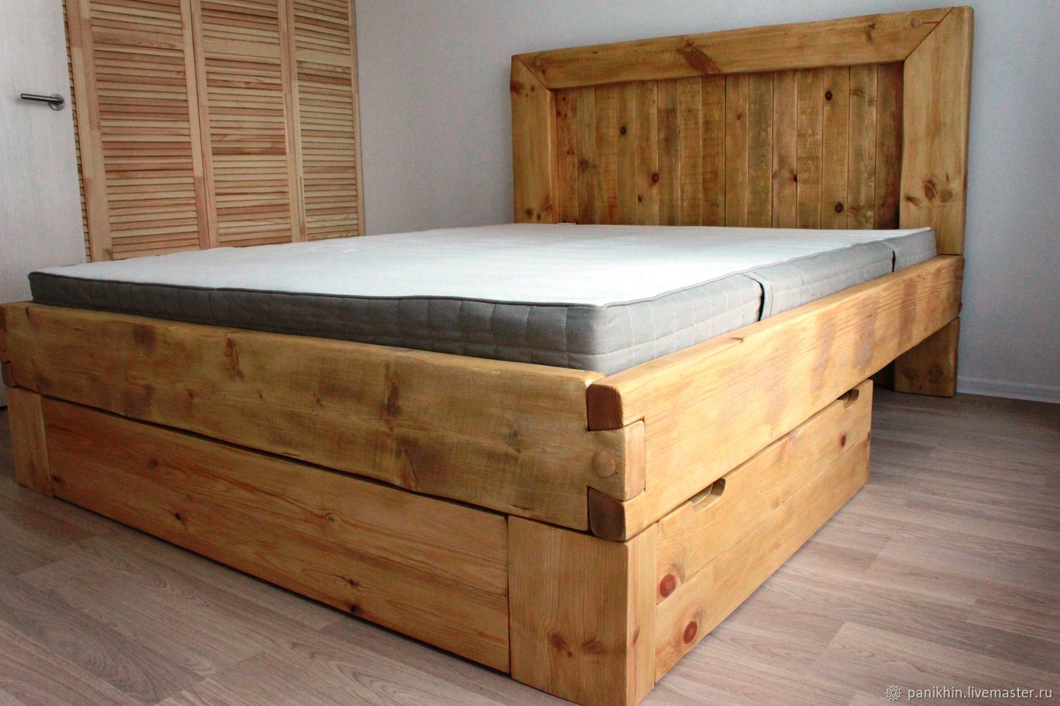 деревянная кровать по индивидуальным размерам
