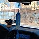Заказать Автомобильная подвеска Бохо. Dream-is-purrfect. Ярмарка Мастеров. . Автомобильные сувениры Фото №3
