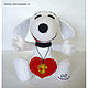 Snoopy. Мягкие игрушки. Кошкин Shop. Ярмарка Мастеров.  Фото №5