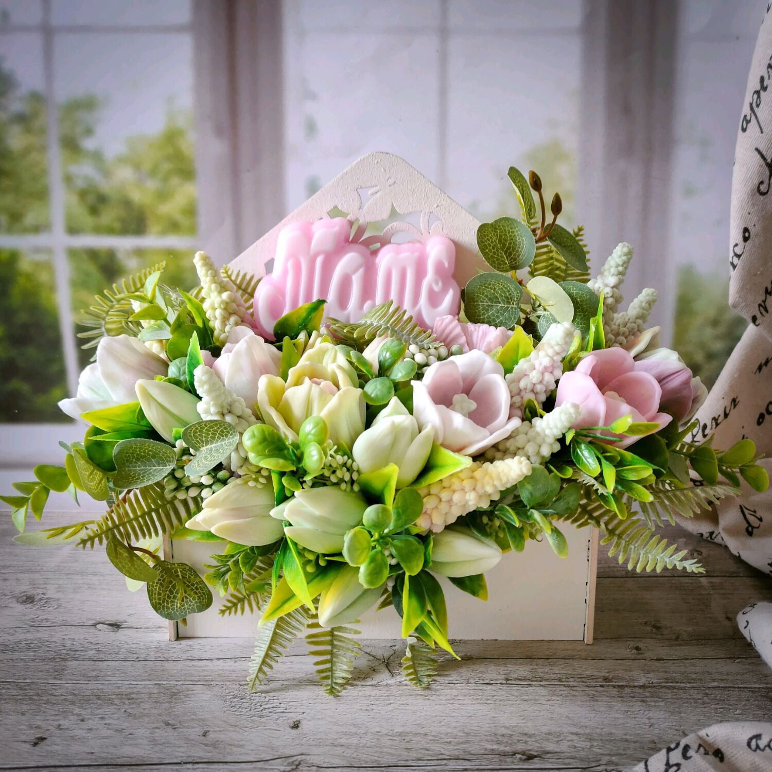 Букет из мыльных цветов для мамы купить в интернет-магазине Ярмарка ...