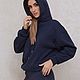 Костюм Chill в тёмно-синем цвете. Домашние костюмы. JOIN WEAR. Ярмарка Мастеров.  Фото №4