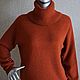 Свитер "Пряность" 100% кашемир. Свитеры. Вера / Kirshvery_knit (kirshvery) (kirshvery). Ярмарка Мастеров.  Фото №5