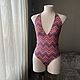 Винтаж: Зигзаги удачного отпуска! В стиле Missoni чудесный купальник 44. Корсеты винтажные. Vintage-bazaar. Ярмарка Мастеров.  Фото №14