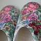 Order Felted Slippers - rose in the snow. Dom Sova. Livemaster. . Slippers Фото №3