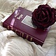 Заказать Заколка брошь Роза цвета Марсала. Happypeony. Ярмарка Мастеров. . Заколки Фото №3