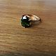 Ring with Chrome Diopside 10h8mm 583 USSR. Ring. Creative jewelry. Online shopping on My Livemaster.  Фото №2