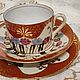 Винтаж: Старинное чайное трио  Royal Oepiag  (1892-1934), Сервизы винтажные, Вантаа,  Фото №1