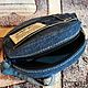 Джинсовая сумка Crossbody "Mr.Levi too". Сумка через плечо. Jeans bags by Anna. Ярмарка Мастеров.  Фото №4