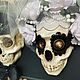 «Даже смерть не разлучит их». Карнавальные маски. МАСКИ СЕВЕРНОЙ ВЕНЕЦИИ. Интернет-магазин Ярмарка Мастеров.  Фото №2