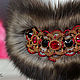 Necklace made of sable fur 'Ekaterina', fur decoration, Necklace, Bratsk,  Фото №1