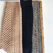 Материалы для творчества handmade. Livemaster - original item Fabric: Ready-made knitted camel sleeves. Handmade.
