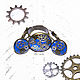 Комплекты украшений steampunk из эпоксидной смолы в стиле стимпанк. Комплекты украшений. nika.epoxy. Ярмарка Мастеров.  Фото №4