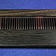 Wooden combs in a case of bog oak, rosewood with INCR. Combs. WoCo. My Livemaster. Фото №5