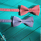 Tie Provence / red or blue butterfly in a cage Vichy, Ties, Moscow,  Фото №1