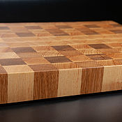 Посуда handmade. Livemaster - original item End cutting Board made from oak. Handmade.