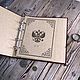 Заказать Папка именная, с инициалами,  нумизматическая, "Оптима". Кирилл. Ярмарка Мастеров. . Папки Фото №3