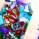 Stained glass painting ' Before the flight'. Stained glass. sidnsk (buldozerart). Online shopping on My Livemaster.  Фото №2