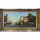 Venice Canal/ 60h120 cm (inner size) oil on canvas. Pictures. anna-gox. Online shopping on My Livemaster.  Фото №2