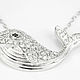 14K Diamond Whale Necklace, Diamond Whale Pendant, Nautical Necklace,. Pendants. JR Colombian Emeralds (JRemeralds). My Livemaster. Фото №5