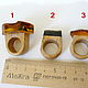 Amber wood ring size 15,5-16 P-150. Ring. Amber shop (vazeikin). My Livemaster. Фото №6