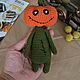 Амигуруми Halloween monster pumpkin, Прикольные подарки, Москва,  Фото №1