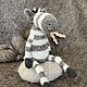 Заказать Зебра. Игрушки добрые (Оксана). Ярмарка Мастеров. . Мягкие игрушки Фото №3