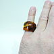 Amber ring 'Cleopatra' size 18 P-148. Ring. Amber shop (vazeikin). My Livemaster. Фото №5