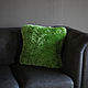 Knitted Fluffy pillows. Pillow. Ira Pugach (pompon). Online shopping on My Livemaster.  Фото №2