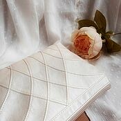 Свадебный салон handmade. Livemaster - original item Pearl clutch handbag, white wedding clutch, Prom handbag, 279. Handmade.