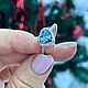 Продано! Кольцо шпинель 2.15 ct. голубая - синяя. Бриллианты. Кольца. Елена. Ярмарка Мастеров.  Фото №4