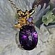  Аметист медовый. Кулон. Jewelry fashion. Ярмарка Мастеров.  Фото №6