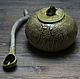 Sugar bowl with wooden spoon. The greenery, the stone. Sugar Bowls. Surglinok. My Livemaster. Фото №5