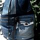 Jeans backpack for Jeans. Backpacks. bRucksack. Online shopping on My Livemaster.  Фото №2